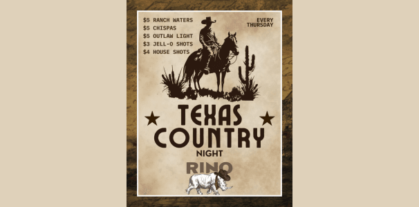 Texas Country Night!