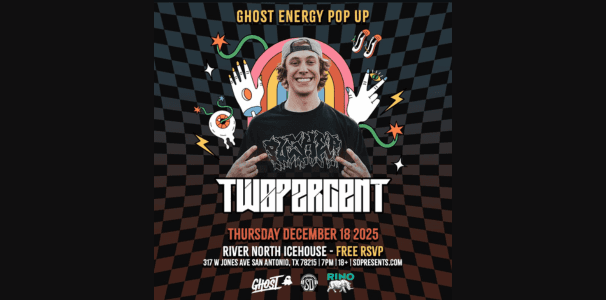 Ghost Energy Pop-Up with Twopercent
